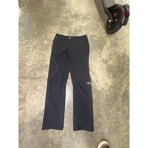 Nike ACG Vintage Water Resistant Black Track Pants Stretch Women Size 4